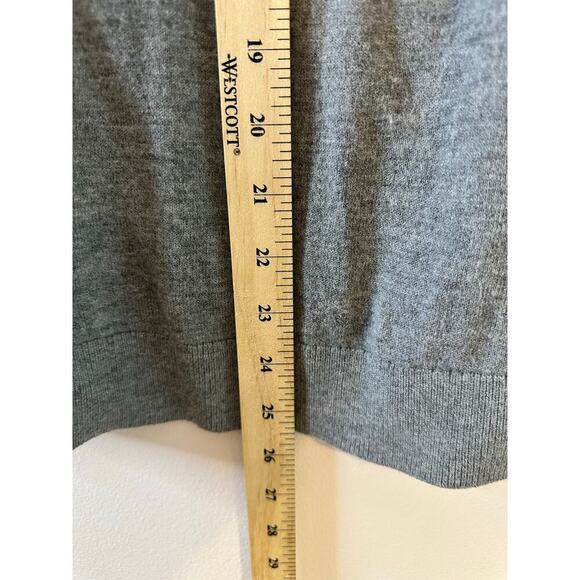 Talbots Womens Wooly Sheep Crew Neck Pullover Sweater Grey Wool Blend Small - Picture 6 of 6